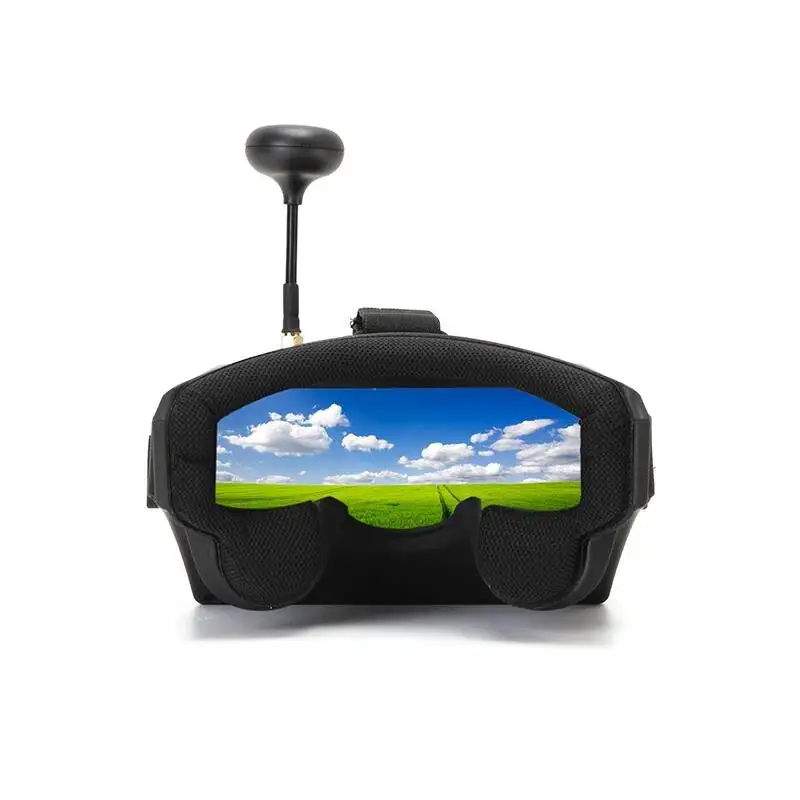 FPV Goggles with 5 Inch HD Screen and 40CH Receiver for RC Drone
