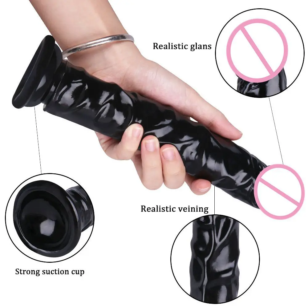 9.84 Inch Long Dildo Realistic Big Penis with Suction Cup Anal Butt Plug Sexy Products Sex Toys for Women Adults 18 XXX Shop