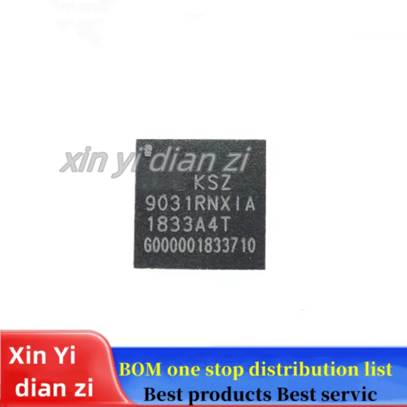 

1pcs/lot KSZ9031RNXIA KSZ9031 Driver QFN ic chips in stock