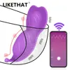 Wearable Vagina Vibrator Bluetooth APP Control Female Clitoris Vacuum Stimulator Nipple Sex Toys for Women Masturbator Product 1