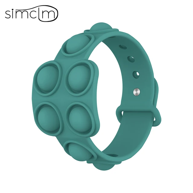 Mini Anime Push Keychain for Children Adult Sensory Trinkets Pop Bubble Among Us Key Ring Educational Cute Toy Anti-stress Funny II