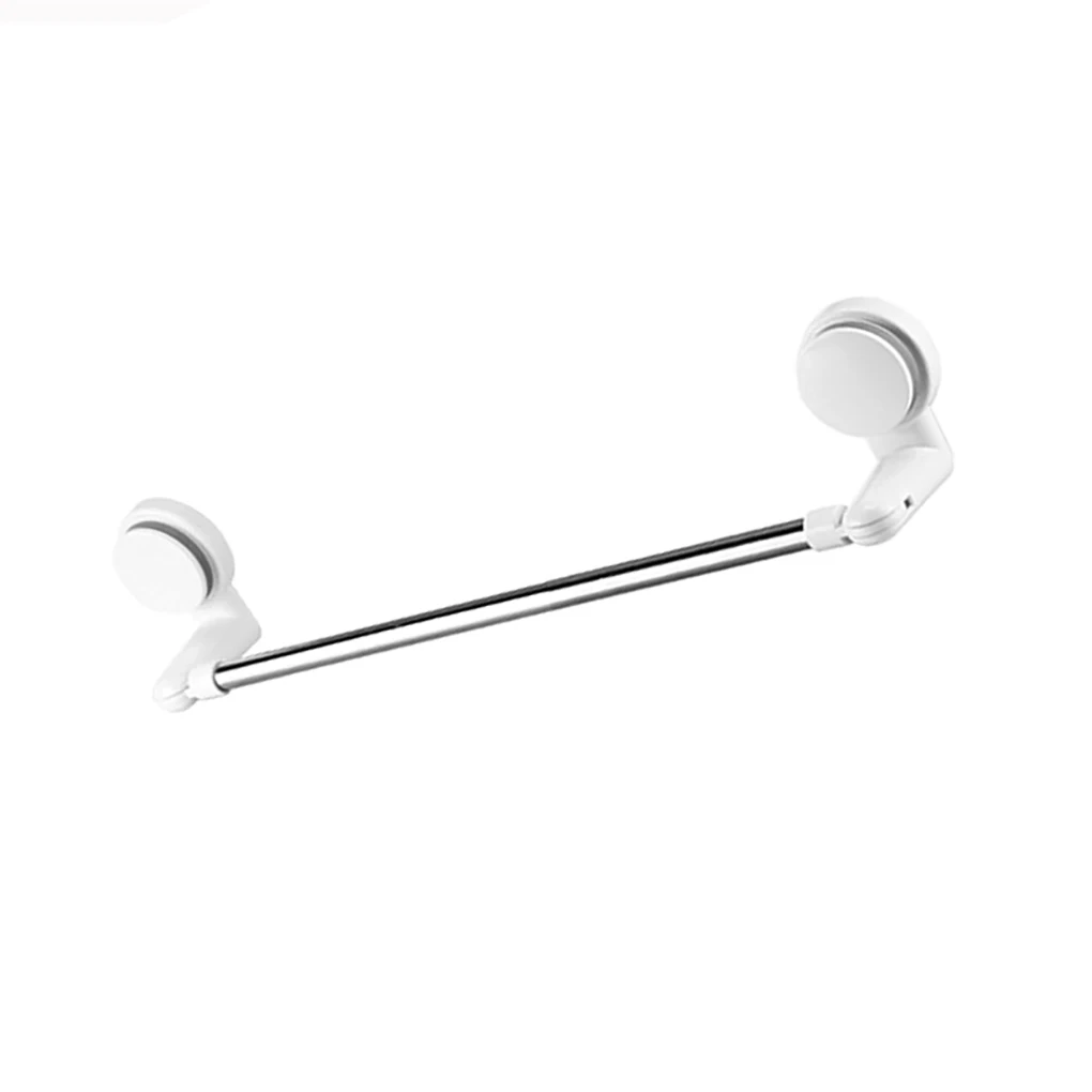 Suction Cup Towel Bar Rustproof Storage Rack Polished Surface Strong  Bearing Capacity Hand Towel Holder for Kitchen - AliExpress