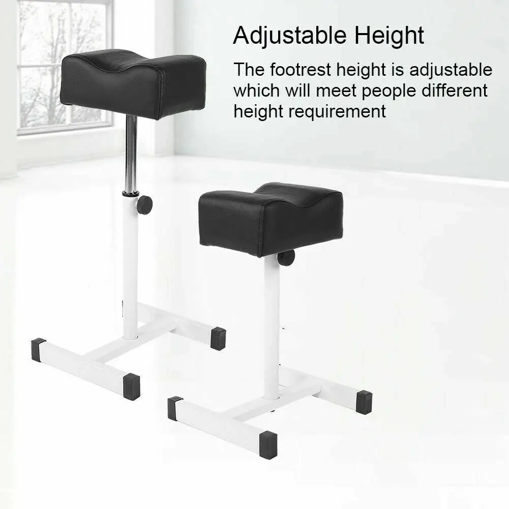 Nail Footrest Pedicure Manicure Adjustable Black