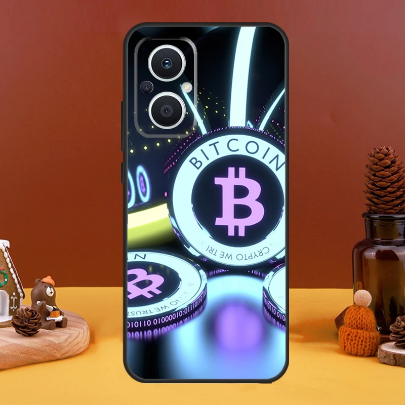 Premium Bitcoin Design Phone Case - Sleek Cryptocurrency-Themed Protective Cover