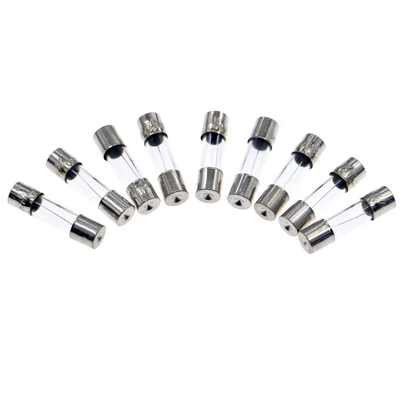 5x20mm 0.25A-6A 퀵 블로우 유리관 퓨즈, 패스트 블로우 모듬 혼합 팩 키트 0.2A,0.3A,0.5A,0.75A,1A,2A,3A,4A,5A,6A, 100 개