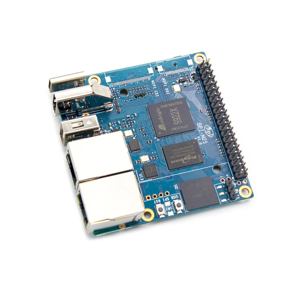 ٳ  BPI-M2S ̽  SoC Amlogic A311D  S922X  ھ, 4GB LPDDR4 RAM, 16GB eMMC  HDMI 2.1, 4KP60 OS ȵ̵