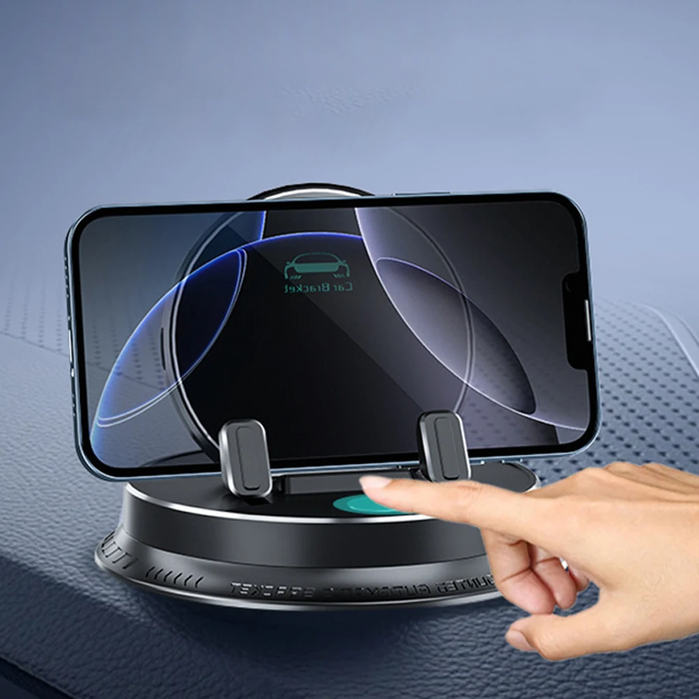 Universal Dashboard Phone Stand 360 Degree Rotation Phone Bracket Mobile Phone Holder for Car Dashboard: 3 - 5 Days Free Delivery Only UK