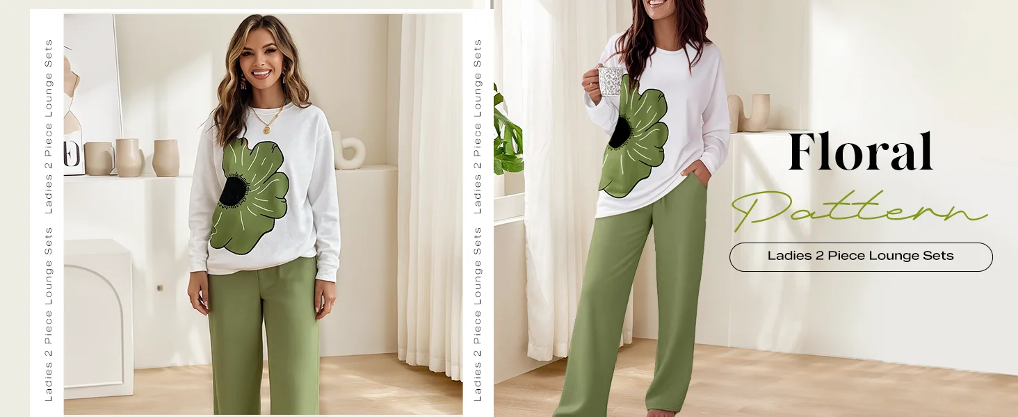 long sleeve lounge set