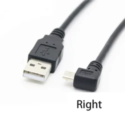 30cm 90 - Degree Angle USB to Micro USB Data Cable - 1.5m (Right)