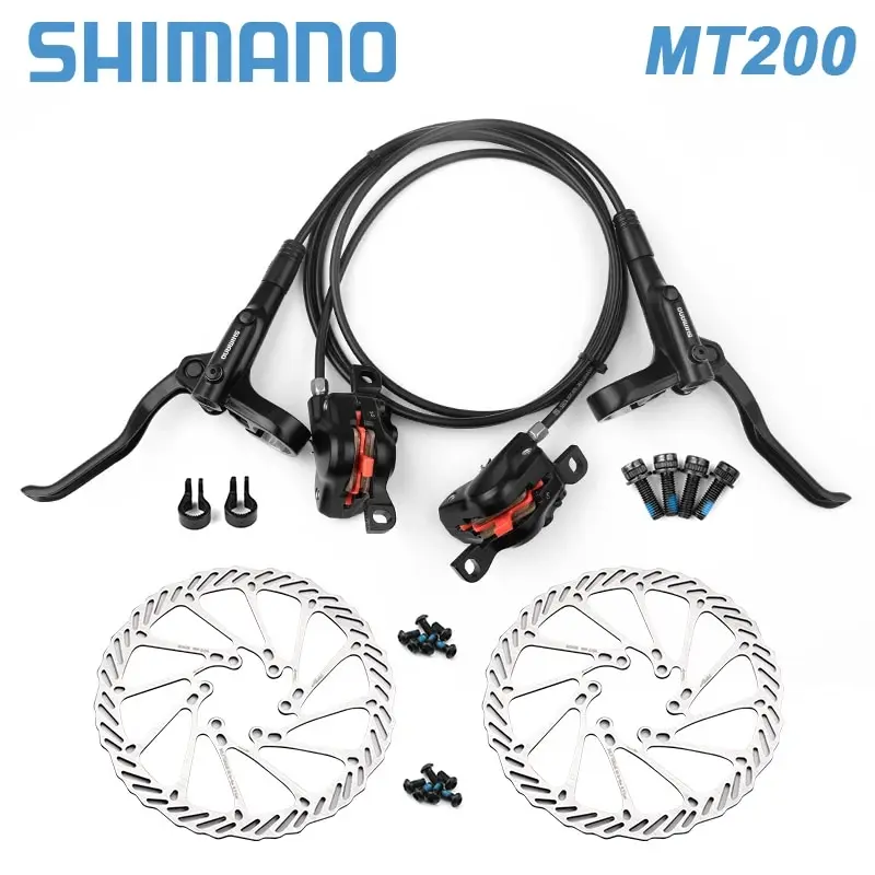 Shimano BR BL MT200 Bicycle Hydraulic Brake 160mm Rotors MTB Hydraulic