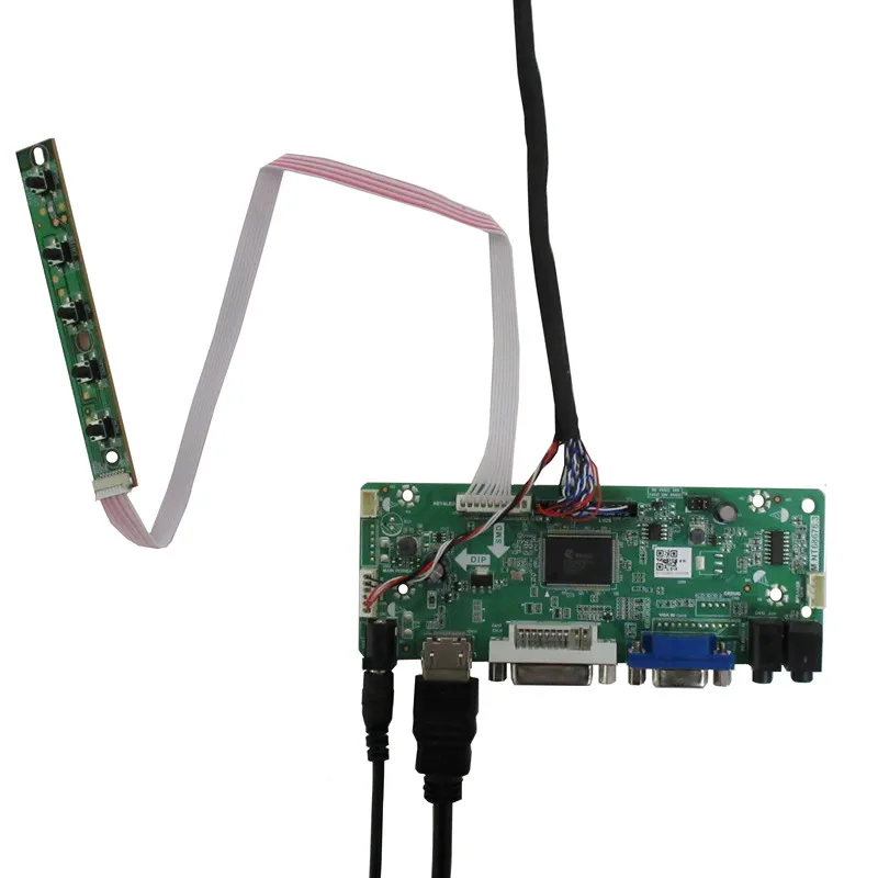 Lcd-scherm Driver Control Board Voor 15.6 Inch LTN156AT32-L01/T01/401/W02/W01/701 LTN156AT07-A01 Lvds Vga Dvi Hdmi