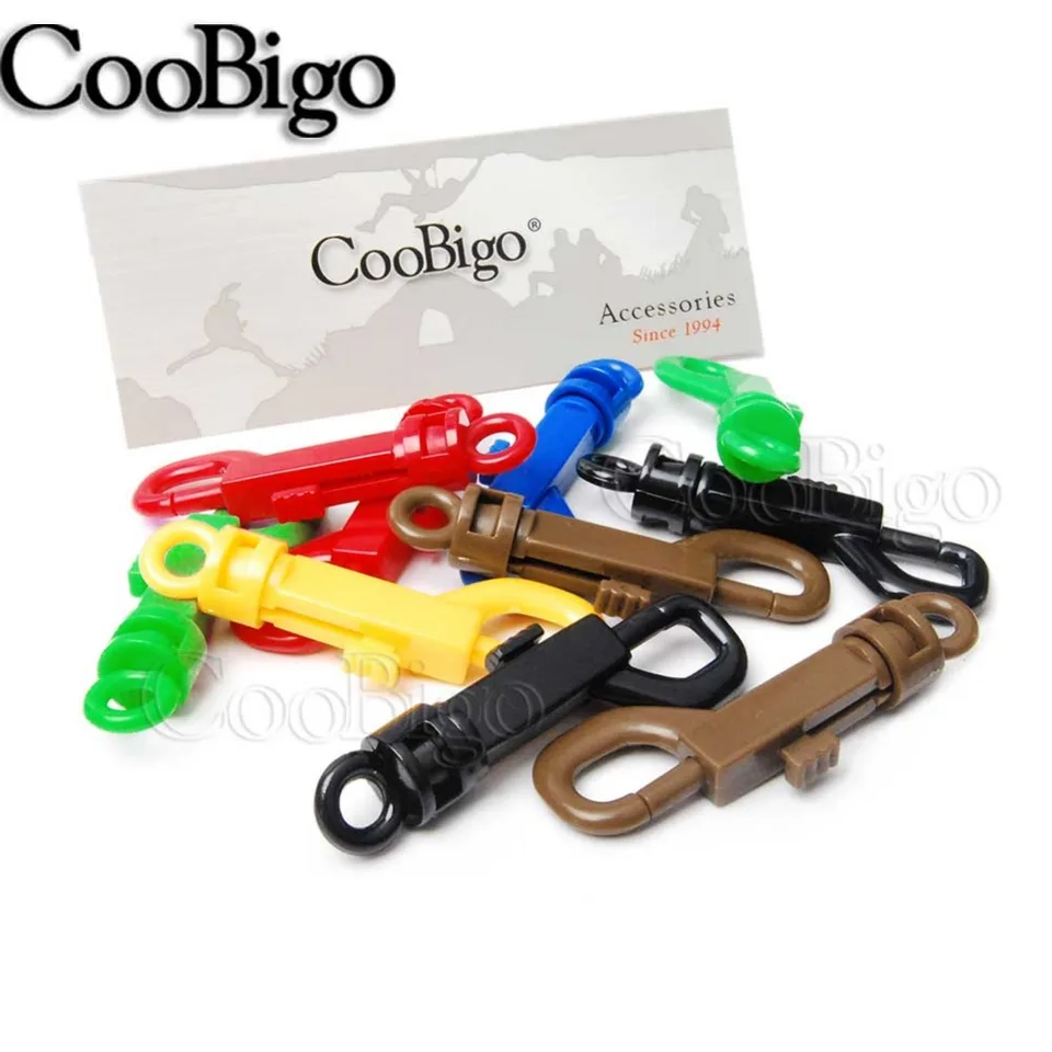 Amanaote Lot De 4 Mousquetons Ronds à Ressort De 2,5 Cm Pour Sac à Main, Clés, Doré Clair