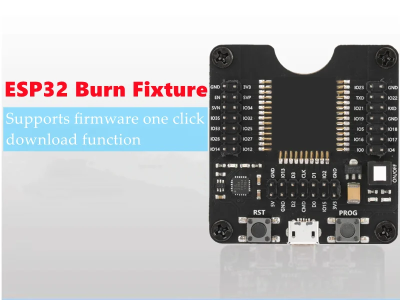 ESP32 Test Burn Fixture for ESP-WROOM-32