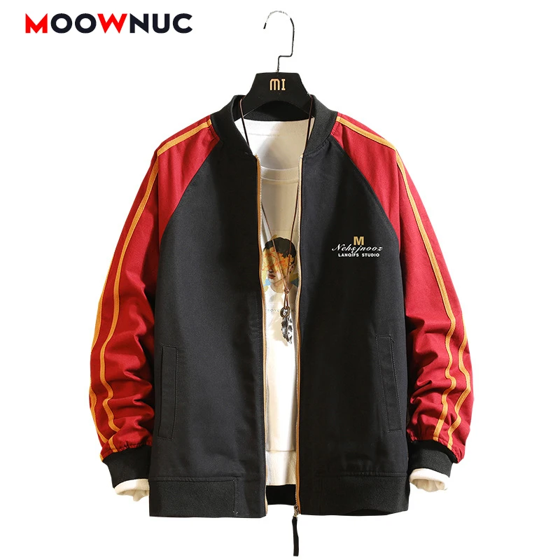 

Куртка мужская демисезонная, ветровка, Молодежная ветрозащитная повседневная куртка, брендовая одежда MOOWNUC, 2022