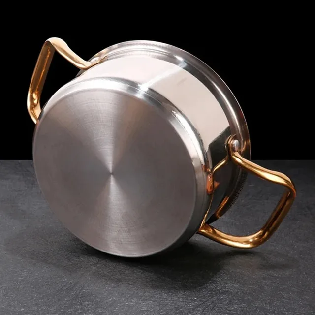 Honeycomb Stainless Steel Soup Pot 5
