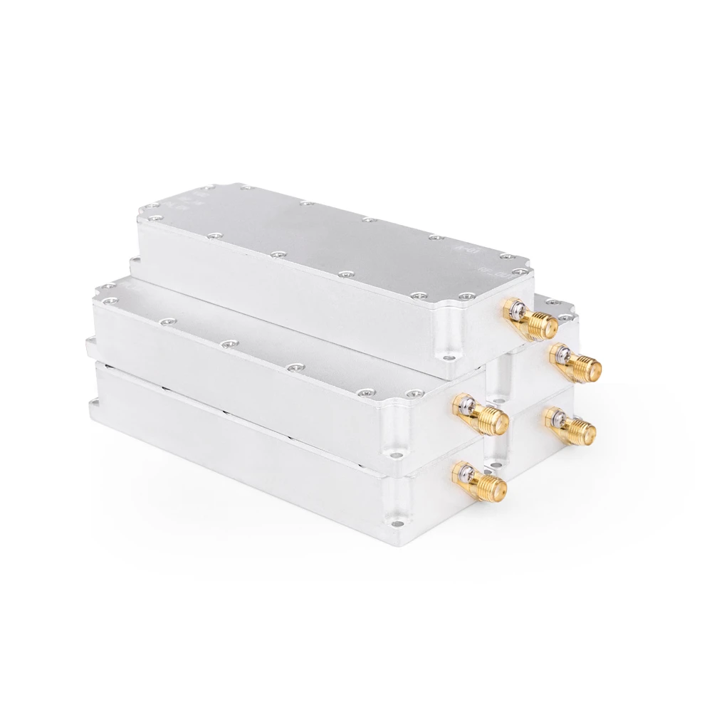 40W 1550-1620MHz Drone RF Module Power Amplifier UAV FPV VCO GaN Transistor Circulator Protection SMA Connector