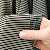 TFETTERS Brand 2025 Summer Oversized T-shirts Men Soft Thin Striped Short Sleeve Lapel Collared Tshirt Man Designer Clothes 6