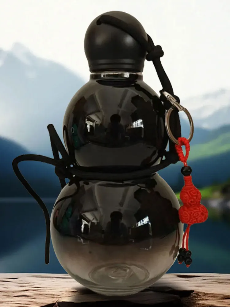 Vintage Chinese Retro-Inspired Gourd Water Bottle 800ML Large Capacity Water Kettle Gourd Sports Bottle Gifts for Men sports water bottle,portable water bottle,portable water jug
