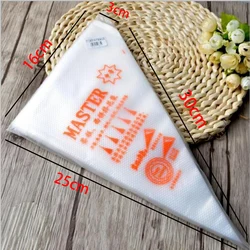 100-Piece Set of Disposable Icing Nozzles and Pastry Bags (1 bag)