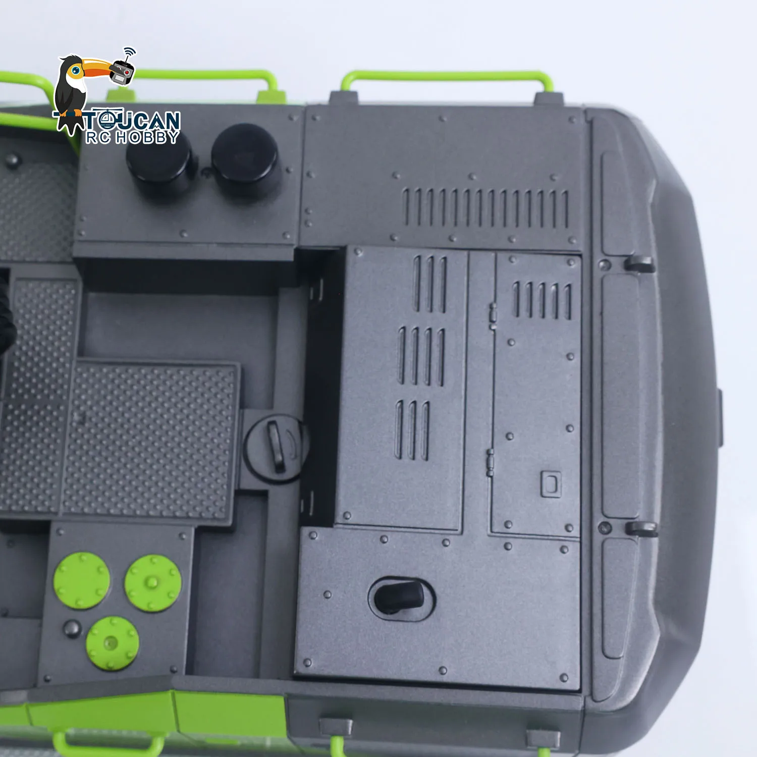 HUINA 1593 1/14 2,4G RC Bagger 593 28CH Rotierender Legierungs-Bagger mit Licht und Sound Ferngesteuerter LKW Elektrisches RC-Spielzeugmodell Geschenke – Detail 16