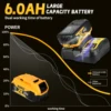 DEWALT Original packaging  20V, 6.0AH, DCB206   rechargeable Backup lithium battery ﻿ 3