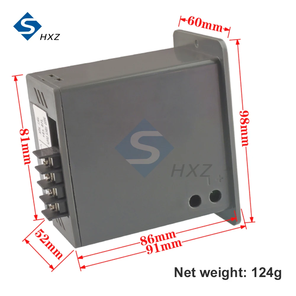 DC 모터 속도 제어기, 정확한 안정적인 12V 24V 36V 48V 60V 6A PWM 브러시드 CW CCW 가역 스위치 모터 속도 조절기