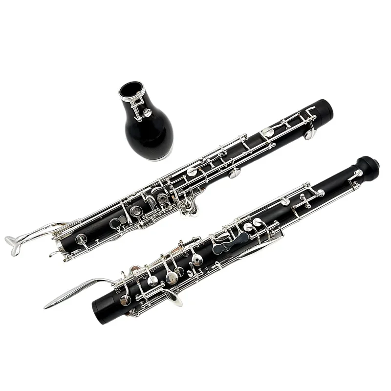 F key English horn composite wood F key Alto Oboe Solid wood ,Silver-plated Keys Woodwind