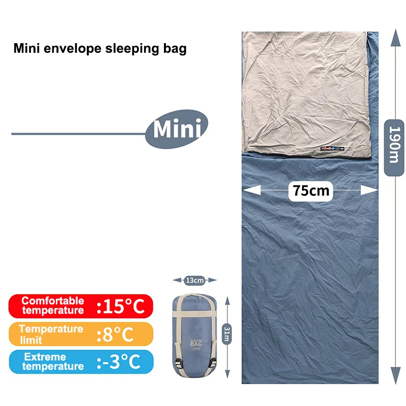 Soft Cotton Sleeping Bag for Outdoor