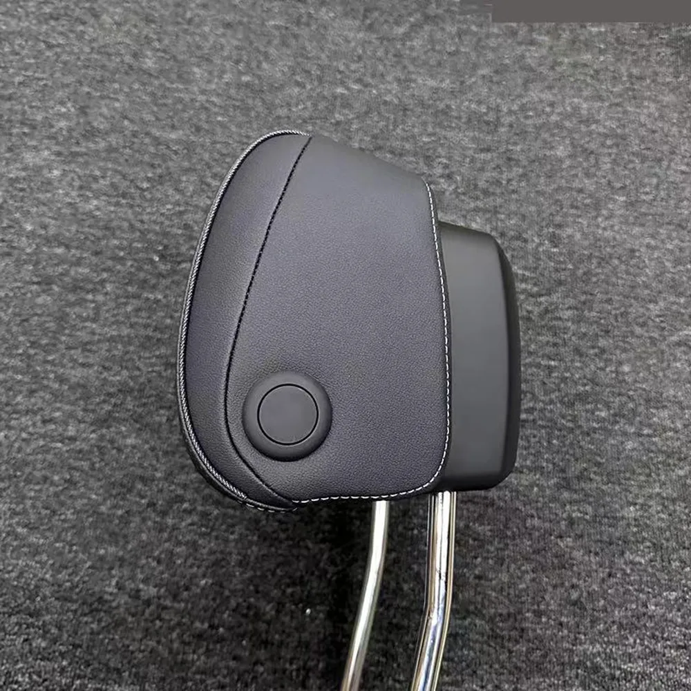 A4 B9 Q5 A6 VW CC 티구안 골프 마고탄 B8용 조절 가능한 가죽 헤드레스트 뷰(헤드레스트 4단계 조절 가능)