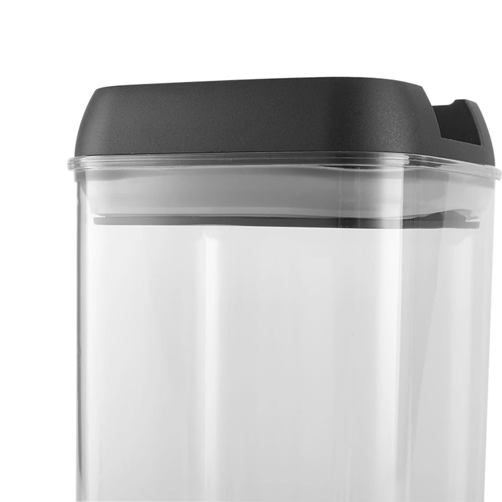 【Lifeideas】7Pcs Airtight Food Storage Containers with Clasp Lids Plastic Clear Jars with Easy Lock Lid Kitchen Pantry Organize