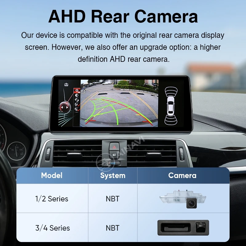 Radio para coche AINAVI para BMW Serie 3 F30 Android Auto F31 F34 F35 Carplay inalámbrico Serie 4 F32 F33 F36 Multimedia para coche F20 F21 F22 F23 Serie 1 Serie 2 Pantalla táctil IPS ultraancha Full HD 2400*900 7