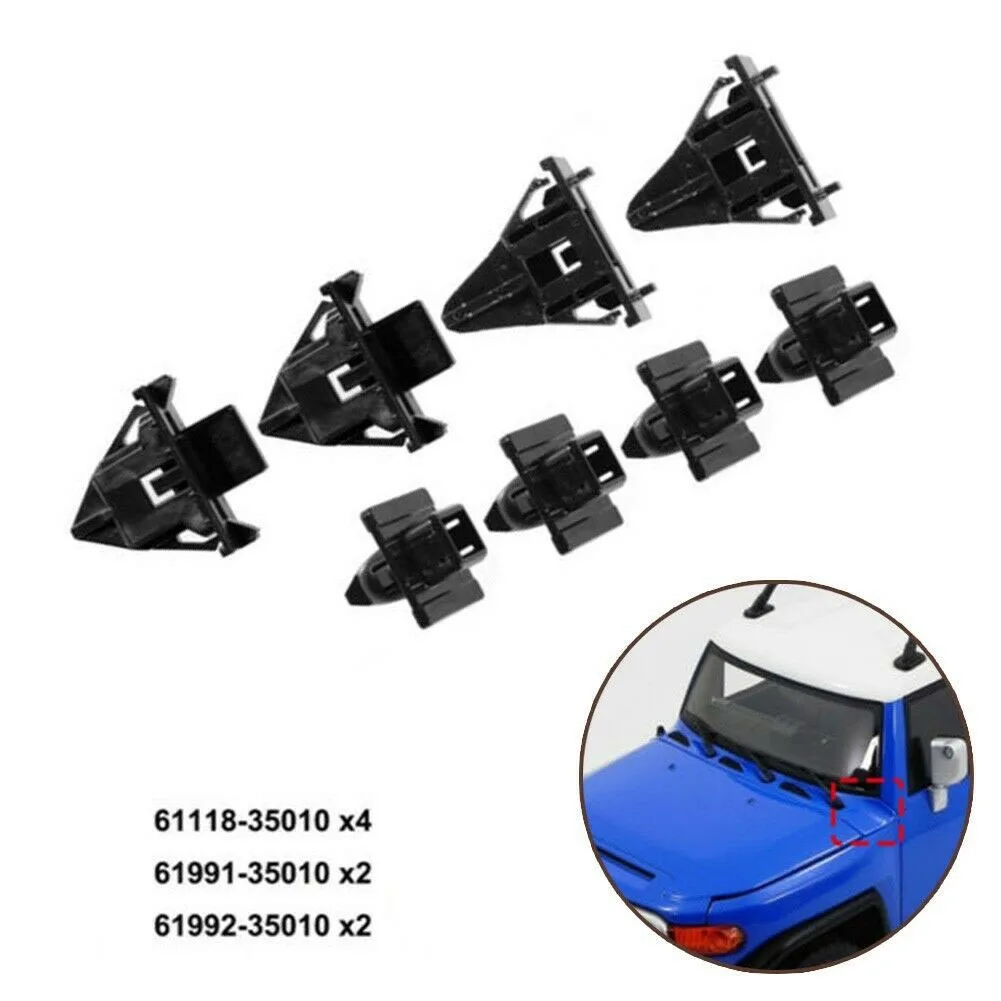 

Body Retainer Fender Cowl Clip Set for TOYOTA FJ Cruiser 0714, Premium Quality Clips, Easy and Quick Installation
