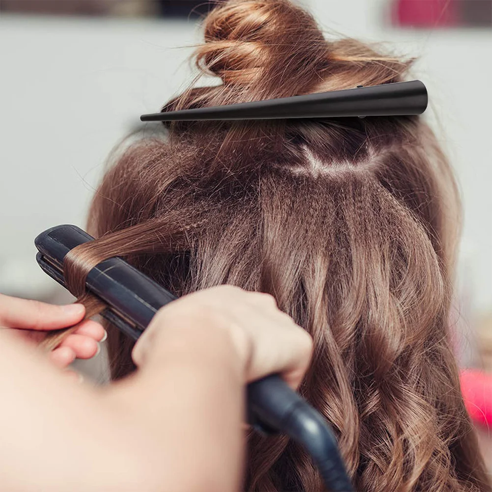 

12pcs/8pcs Duckbill Clips Hair Barrette Metal Hair Clips Seamless Clips Hair Separate Clips For Salon Styling Tool