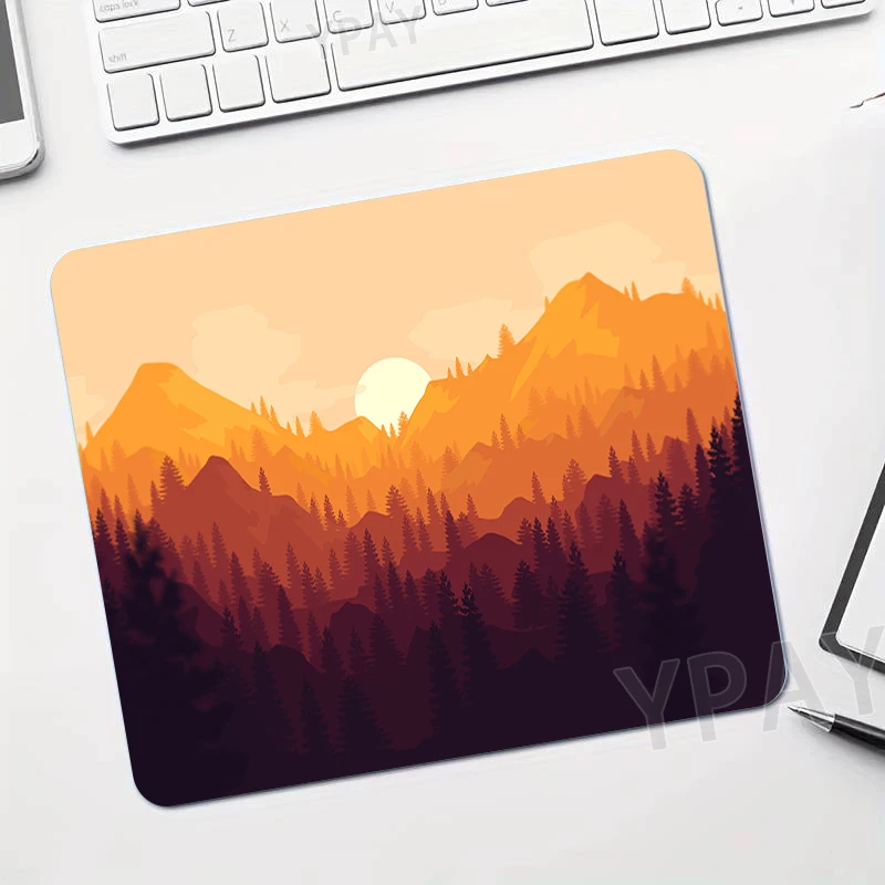 

Small Mouse Pads Firewatch Gaming Mousepad Gamer Mouse Mat Keyboard Mats Rugs Mousepads For Computer Desktop Accessories