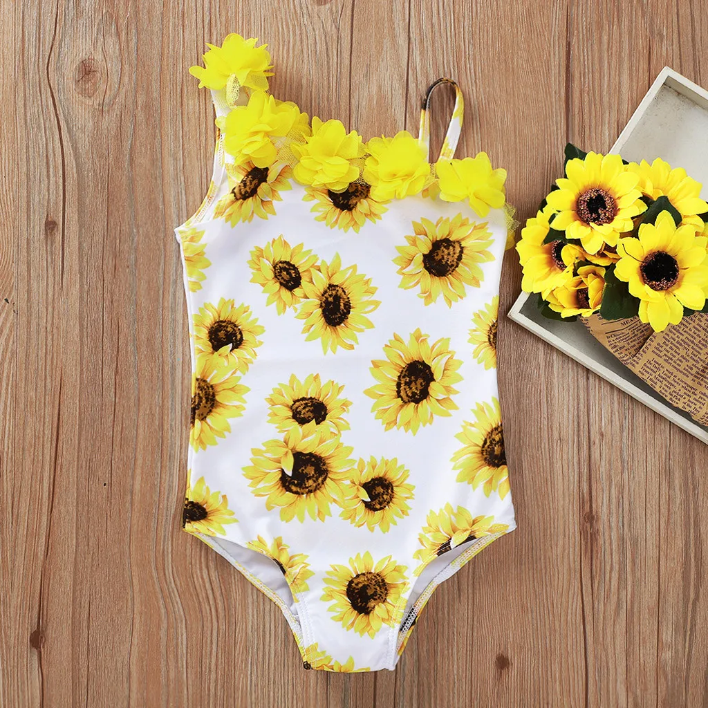 

Toddler Kids Baby Girls Flower Bikini Swimwear Swimsuit Bathing Suit Beachwear Baby Girl One-Piece Swimsuit Suits Toddler Bikini