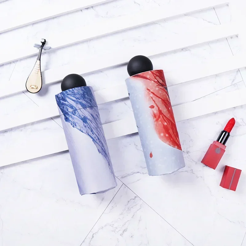 Automatic Umbrella Rain Sun Anti Uv Windproof Beach Umbrella Girl Parasol Folding Parasol Women Portable