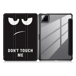 Custodia magnetica tri-fold premium con slot per penna per tablet da 11,2 pollici