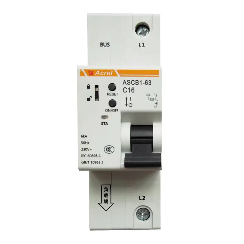 1P 4G 과부하 단락 보호 스마트 홈 ASCB1-63-C16-1P 회로 차단기