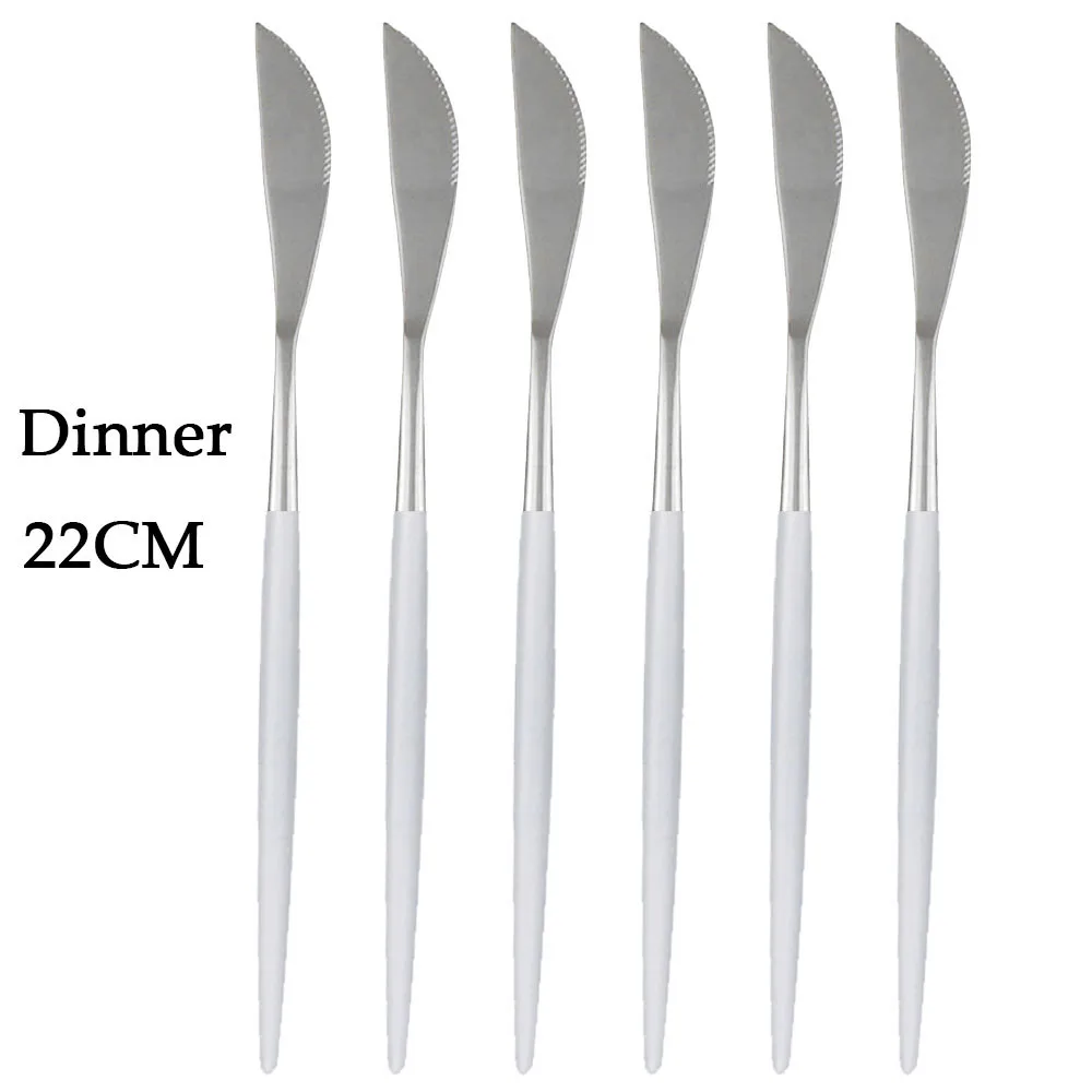22CM White Silver
