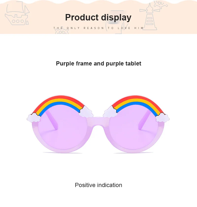 Gafas de sol para niños con protección uv moda bebé polarizadas_voghion.com