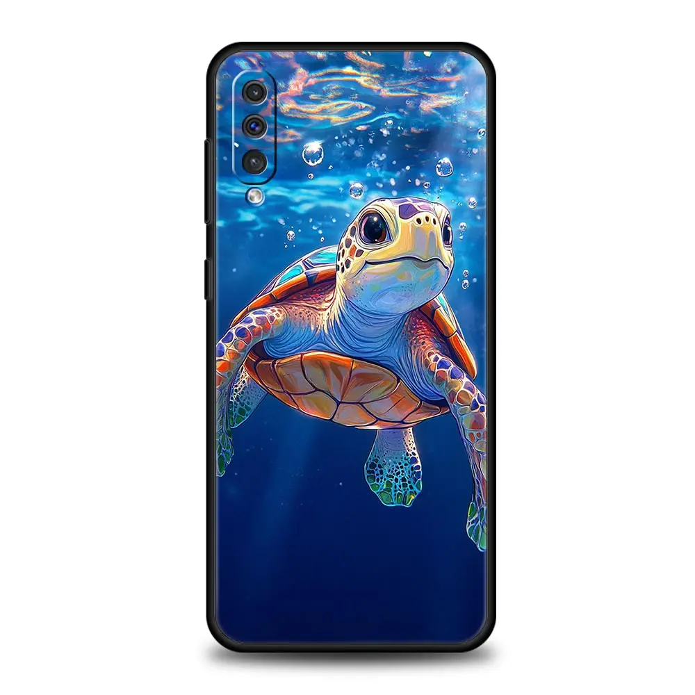 Cool Ocean Turtle Design Phone Case Cover