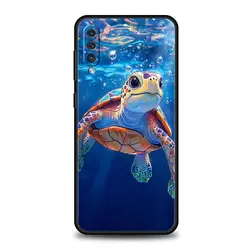 Cool Ocean Turtle Design Phone Case Cover - Samsung A30  A20 (A1)