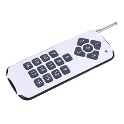 433MHz Remote Control 18CH Channel RF Remote Control Wireless Transmitter Learning Code 1527 for Gadget Gate Garage Door