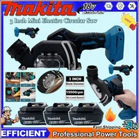 Meuleuse d'angle sans fil Makita 18V, 3 pouces, 19500 tr/min, outil de découpe pour carrelage, bois, plastique 1