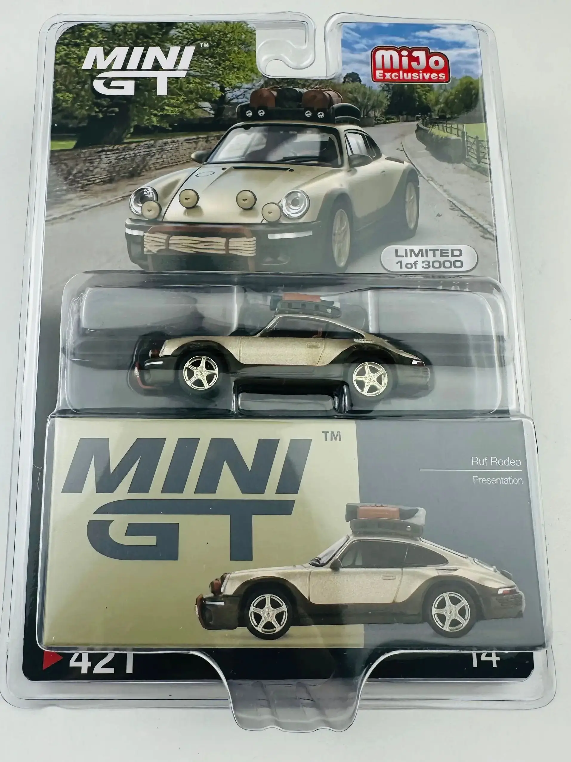 ミニカー MINI GT Ruf Rodeo Presentation 421 Mini GT Ruf Rodeo Presentation - MGT00421 1:64 Diecast Car