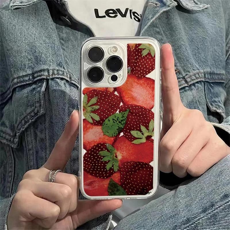 Korean Style Strawberry Phone Case