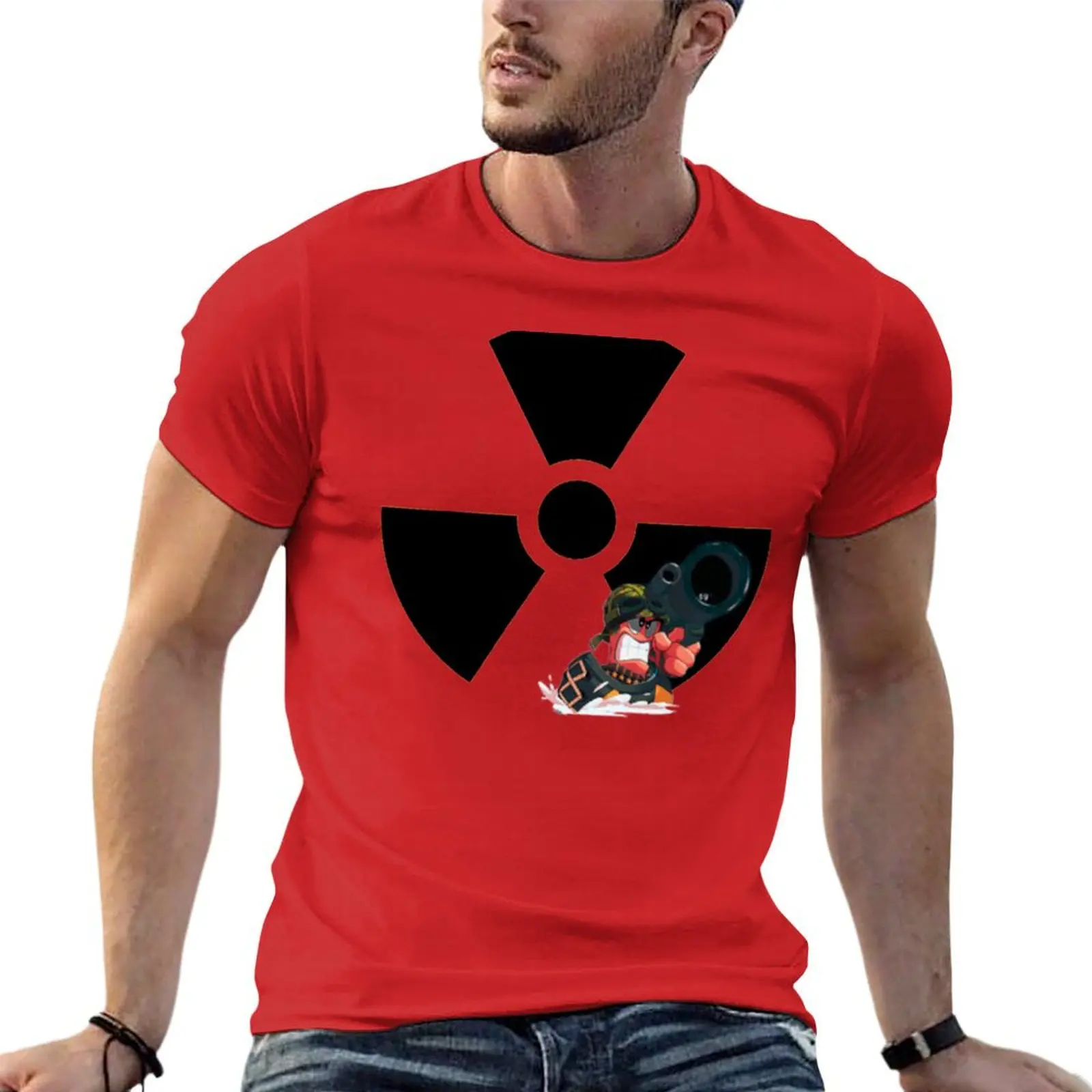 

Worms Armageddon T-shirt hippie clothes sports fans shirts graphic tees customizeds fitted t shirts for men