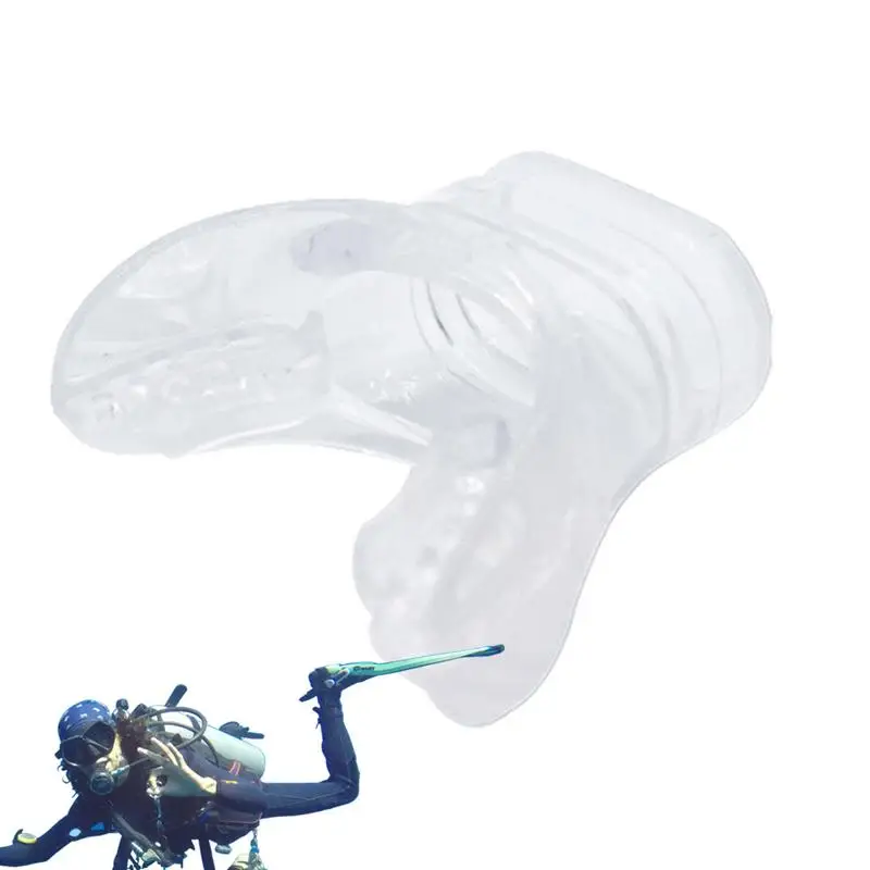 

Мундштук для подводного плавания для женщин и мужчин, силиконовый регулятор для дайвинга, удобный регулятор, оборудование для подводного плавания