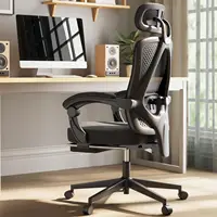 Dowinx Ergonomic Office Chair,Mesh Computer Chair with Pocket Spring Desk Chair with Adjustable Lumbar Support and Headrest 1