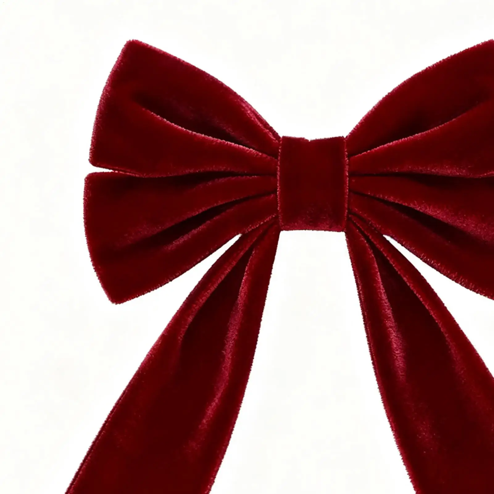 Red Bow Tie Festive Cute 12 Pieces Ornament Wreath Garland Tree Decor For Festival Home Gathering Party Window Party Holiday